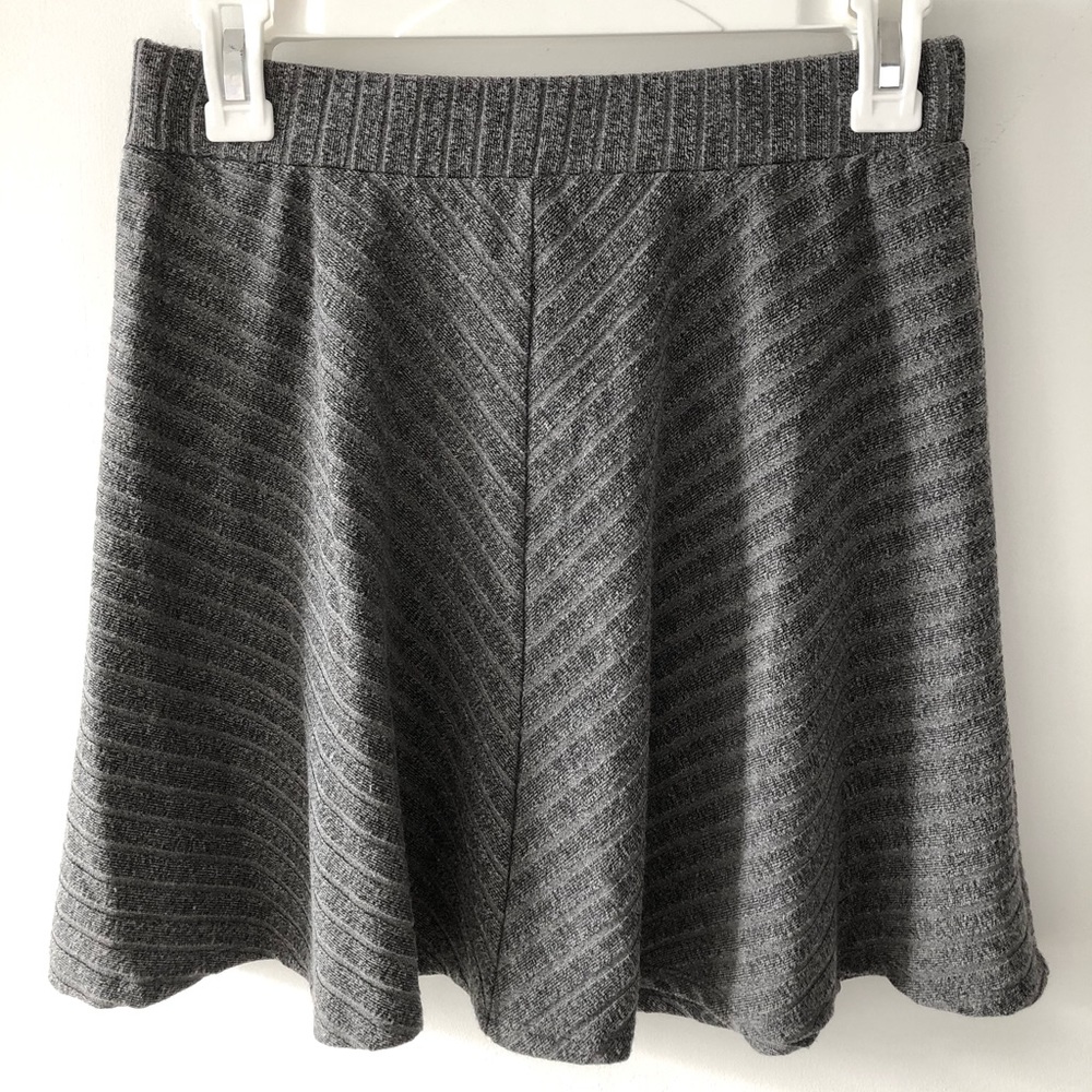 Gray Circle Skirt